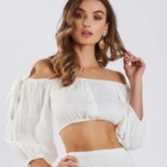 Luxe Fashion Label Tops - NWT Luxe Fashion Lable Charmeuse Top